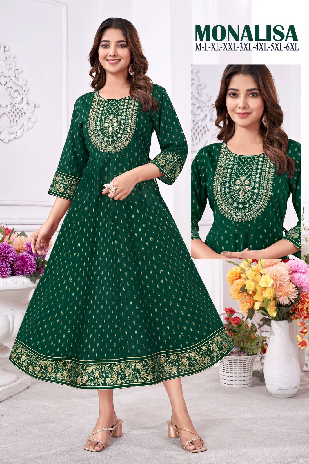 Monalisa By Sangeet Rayon Gold Printed Kurtis Wholesale Shop In Surat